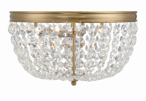 Crystorama NOL-314-VG-CL-MWP Nola Three Light Flush Mount Vibrant Gold Main Image.jpg