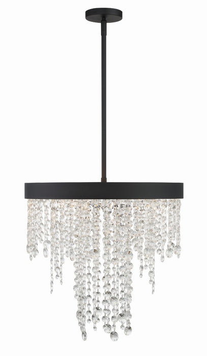 Crystorama WIN-615-BF-CL-MWP Winham Five Light Chandelier Black Forged Main Image.jpg