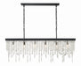 Crystorama WIN-617-BF-CL-MWP Winham Six Light Chandelier Black Forged Main Image.jpg