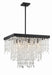 Crystorama WIN-618-BF-CL-MWP Winham Eight Light Chandelier Black Forged Main Image.jpg