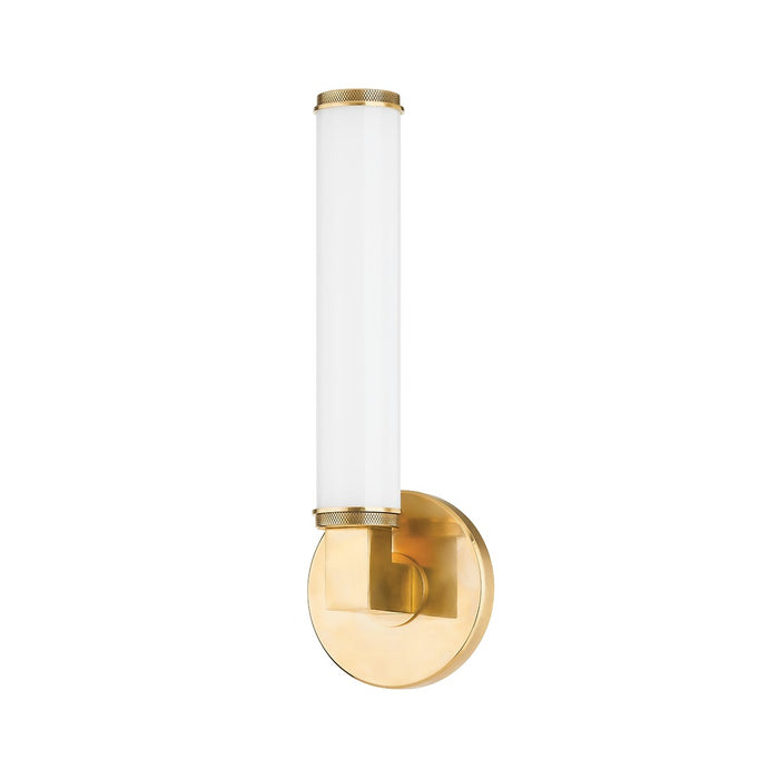 Hudson Valley 8714-AGB Cromwell LED Wall Sconce, Aged Brass Main Image.jpg