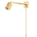 Hudson Valley MDS1701-AGB Highgrove One Light Portable Wall Sconce, Aged Brass Main Image.jpg