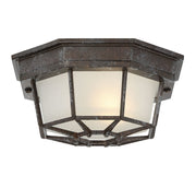 Savoy House 5-2066-72 One Light Flush Mount, Rustic Bronze (5)