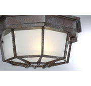 Savoy House 5-2066-72 One Light Flush Mount, Rustic Bronze (6)