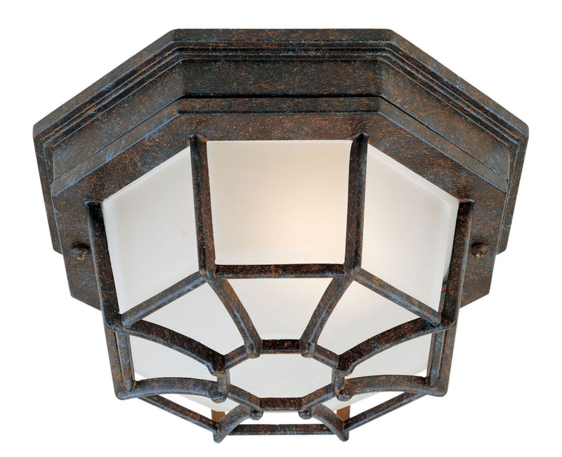 Savoy House 5-2066-72 One Light Flush Mount, Rustic Bronze