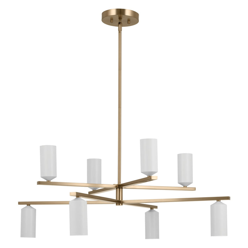 Kichler 52532CPZWH LED Chandelier, Champagne Bronze