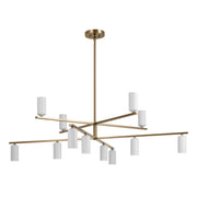 Kichler 52533CPZWH LED Chandelier, Champagne Bronze