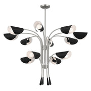 Kichler 52561SN 12 Light Chandelier, Satin Nickel