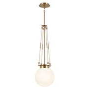 Kichler 52582CPZ One Light Pendant, Champagne Bronze
