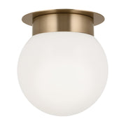 Kichler 52586CPZ One Light Flush Mount, Champagne Bronze
