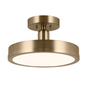Kichler 52589CPZ LED Semi Flush Mount, Champagne Bronze