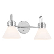 Kichler 55154CH Two Light Bath, Chrome