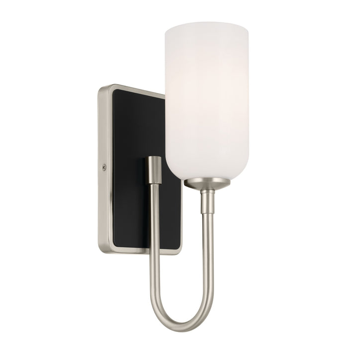 Kichler 55161NI Solia One Light Wall Sconce, Brushed Nickel Main Image.jpg