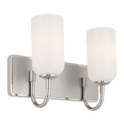 Kichler 55162PN Two Light Bath, Polished Nickel