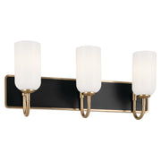 Kichler 55163CPZ Three Light Bath, Champagne Bronze