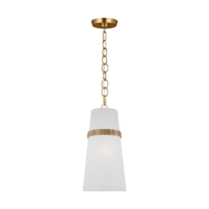 Visual Comfort Studio AP1161RTN Cordtlandt One Light Pendant, Rattan Main Image.jpg