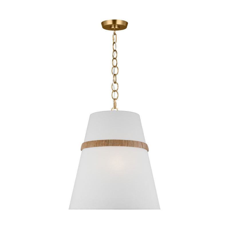 Visual Comfort Studio AP1173RTN Cordtlandt Three Light Pendant, Rattan Main Image.jpg