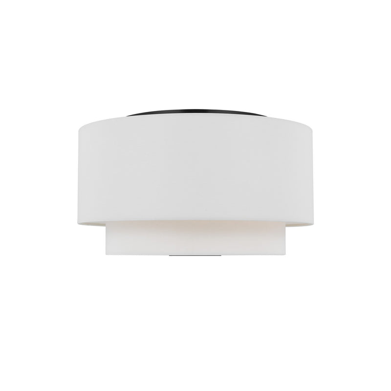 Visual Comfort Studio KSF1043MBK Sawyer Three Light Flush Mount, Midnight Black Main Image.jpg