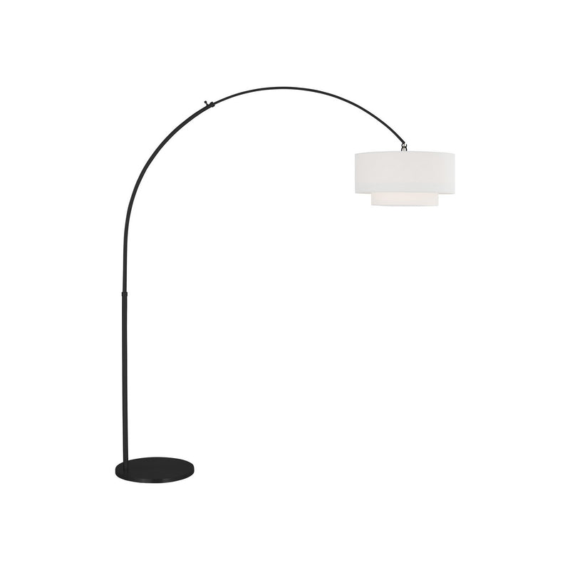 Visual Comfort Studio KST1031MBK1 Sawyer One Light Floor Lamp, Midnight Black Main Image.jpg