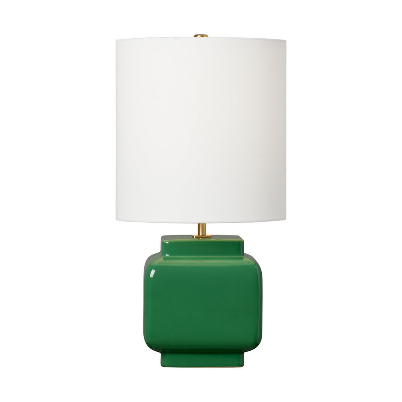 Visual Comfort Studio KST1161CGR1 Anderson One Light Table Lamp, Green Main Image.jpg