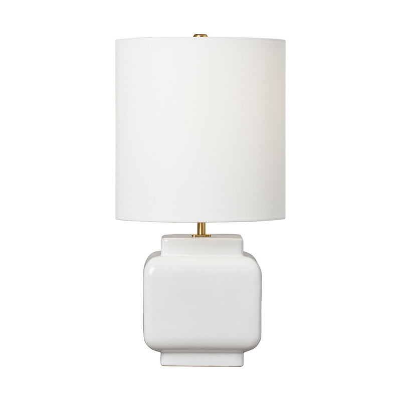 Visual Comfort Studio KST1161NWH1 Anderson One Light Table Lamp, New White Main Image.jpg