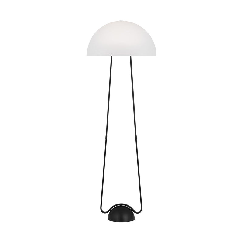 Visual Comfort Studio KT1381MBK1 Nido One Light Floor Lamp, Midnight Black Main Image.jpg