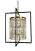 Framburg 5338 BR/MBLACK Hannah Ten Light Foyer Chandelier, Brushed Brass with Matte Black Main Image.jpg