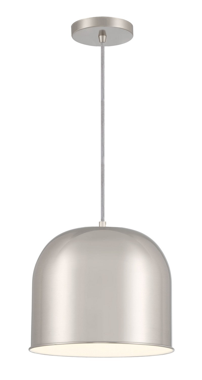 Minka-Lavery 6202-84 Vantage Pendants One Light Hanging Lantern, Brushed Nickel Main Image.jpg