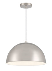 Minka-Lavery 6203-84 Vantage Pendants One Light Hanging Lantern, Brushed Nickel Main Image.jpg