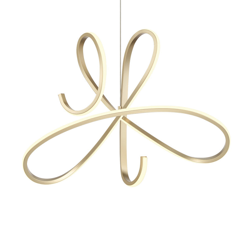 George Kovacs P5438-697-L Astor By Robin Baron LED Pendant, Soft Gold Main Image.jpg