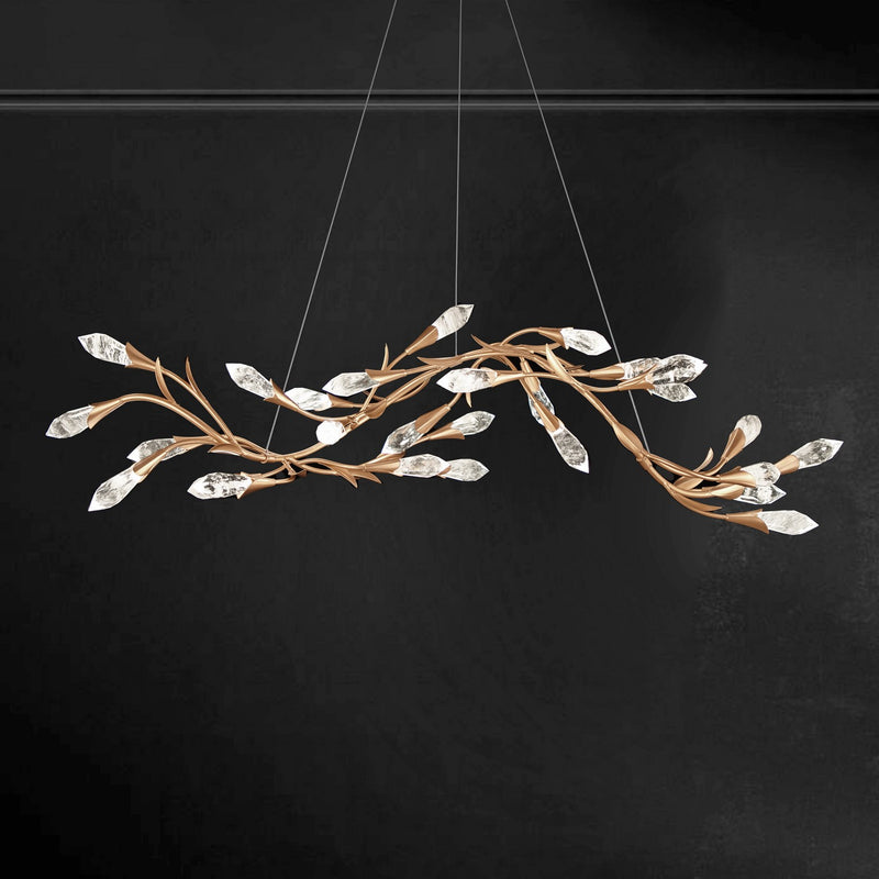 Schonbek S2456-26OH Secret Garden LED Linear Pendant, French Gold Main Image.jpg
