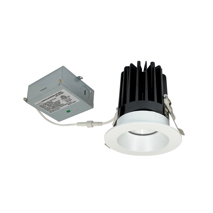Nora Lighting NM4-RDC27MPW LED Downlight, Matte Powder White Main Image.jpg