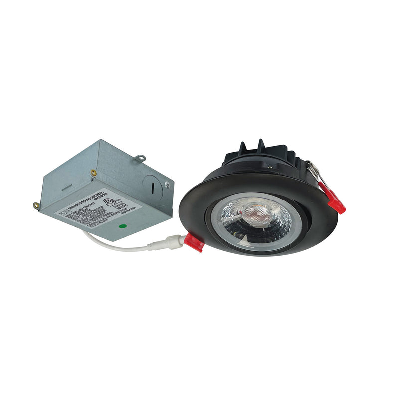 Nora Lighting NM4-RG30BB LED Adjustable Gimbal, Black Main Image.jpg