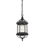 Savoy House 5-0631-BK One Light Hanging Lantern, Textured Black (3)