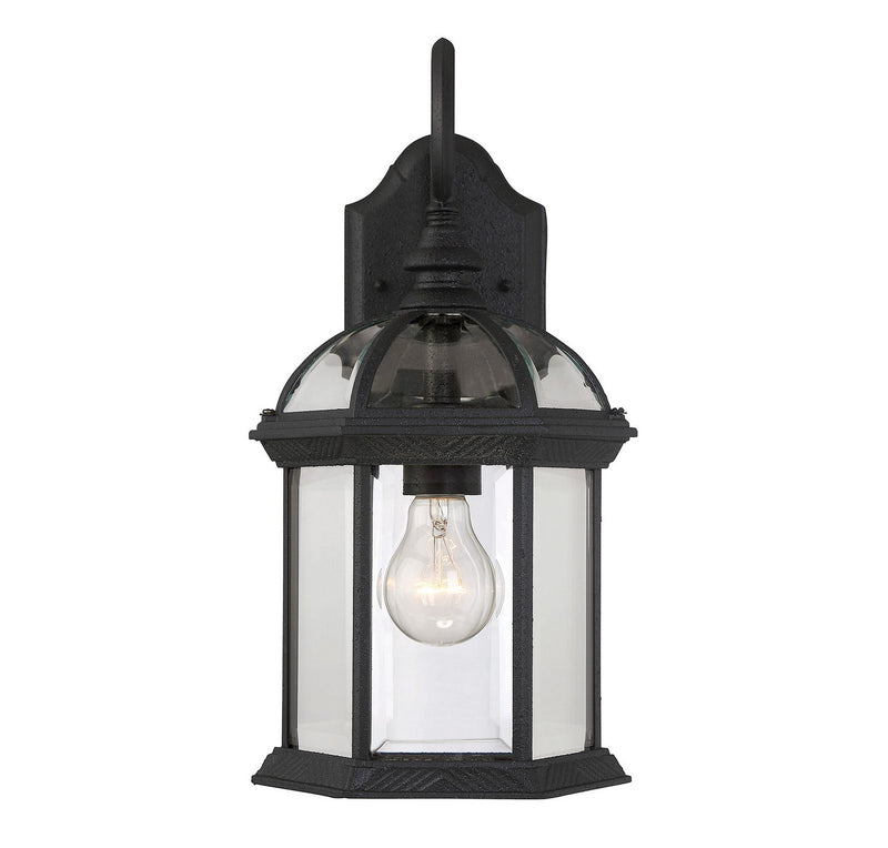 Savoy House 5-0633-BK One Light Wall Mount, Textured Black (2)