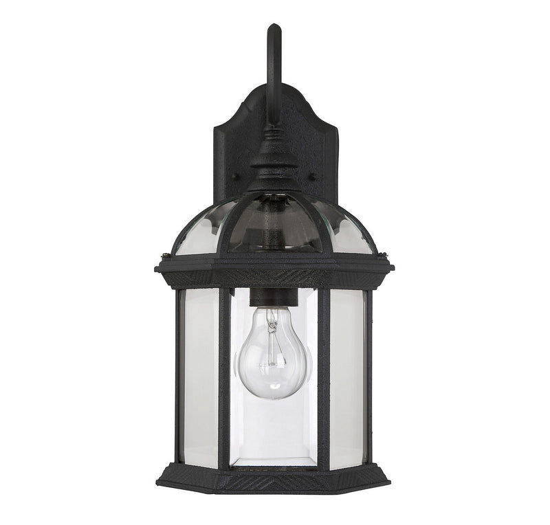 Savoy House 5-0633-BK One Light Wall Mount, Textured Black (3)