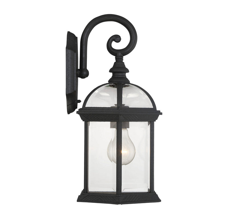 Savoy House 5-0633-BK One Light Wall Mount, Textured Black (6)