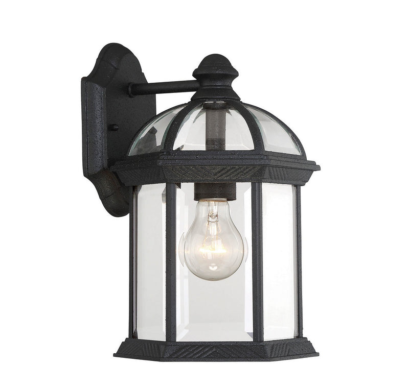 Savoy House 5-0634-BK One Light Wall Mount, Textured Black (5)