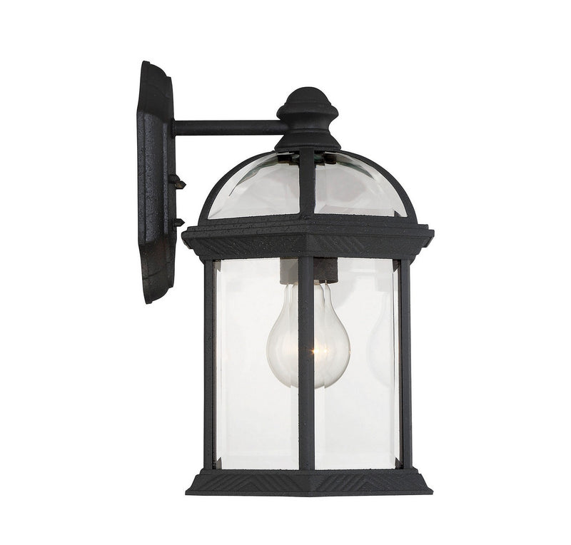 Savoy House 5-0634-BK One Light Wall Mount, Textured Black (6)