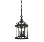Savoy House 5-0635-BK Three Light Hanging Lantern, Textured Black (4)