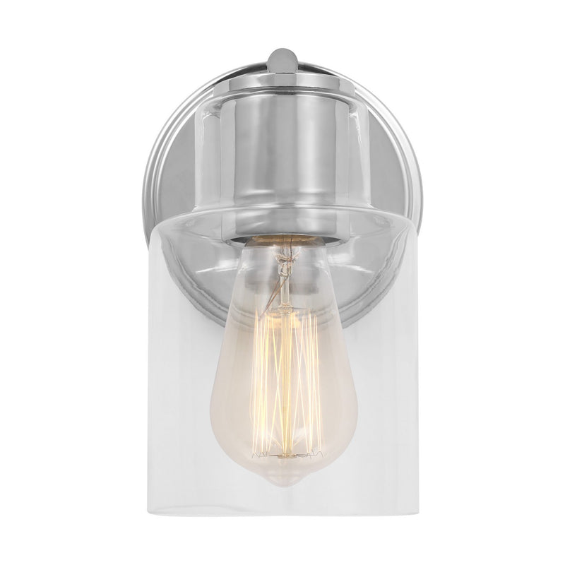 Visual Comfort Studio DJV1001CH Sayward One Light Wall Sconce, Chrome Main Image.jpg
