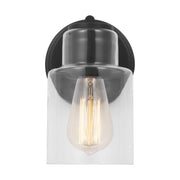 Visual Comfort Studio DJV1001MBK Sayward One Light Wall Sconce, Midnight Black Main Image.jpg