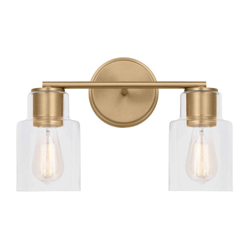 Visual Comfort Studio DJV1002SB Sayward Two Light Bath, Satin Brass Main Image.jpg