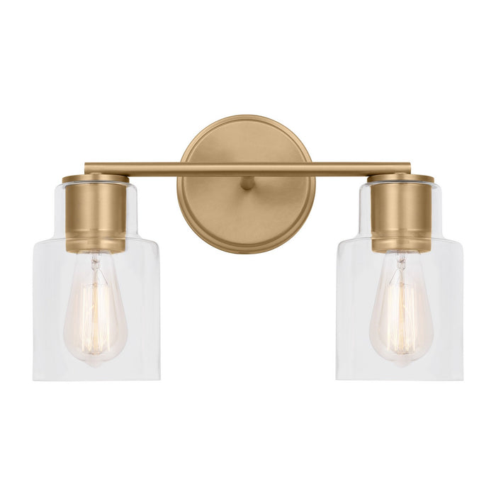 Visual Comfort Studio DJV1002SB Sayward Two Light Bath, Satin Brass Main Image.jpg