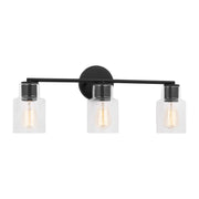 Visual Comfort Studio DJV1003MBK Sayward Three Light Bath, Midnight Black Main Image.jpg