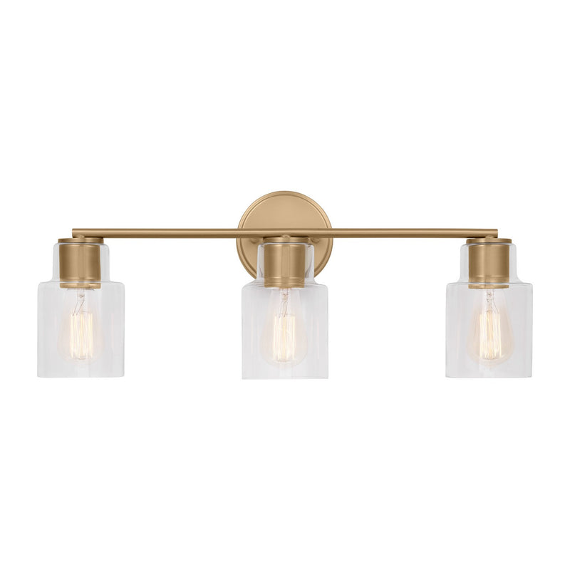 Visual Comfort Studio DJV1003SB Sayward Three Light Bath, Satin Brass Main Image.jpg