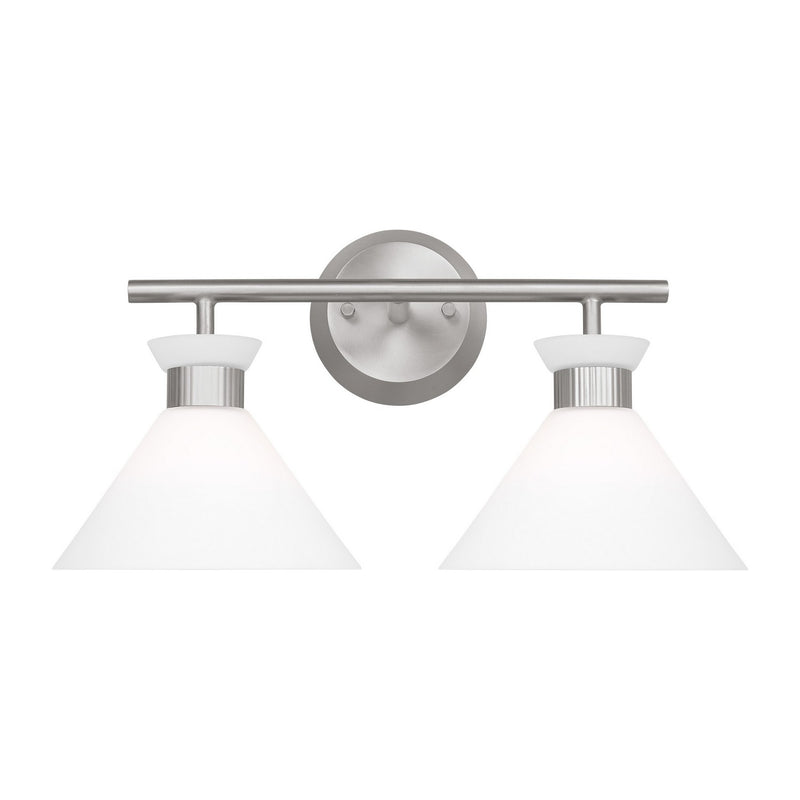 Visual Comfort Studio DJV1012BS Belcarra Two Light Bath, Brushed Steel Main Image.jpg