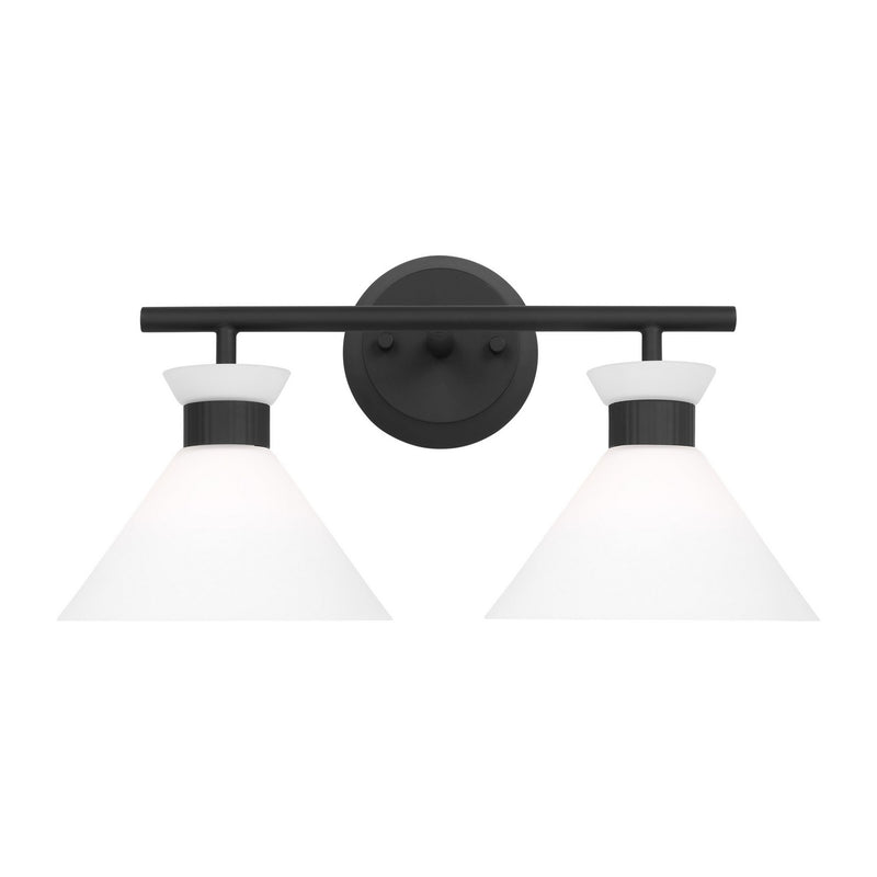 Visual Comfort Studio DJV1012MBK Belcarra Two Light Bath, Midnight Black Main Image.jpg