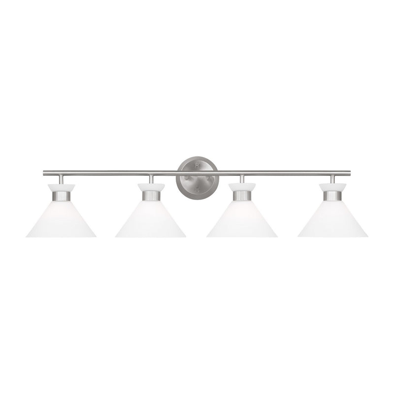 Visual Comfort Studio DJV1014BS Belcarra Four Light Bath, Brushed Steel Main Image.jpg