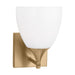 Visual Comfort Studio DJV1021SB Toffino One Light Wall Sconce, Satin Brass Main Image.jpg